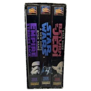 Star Wars Original Trilogy VHS Box Set (THX) | Vintage